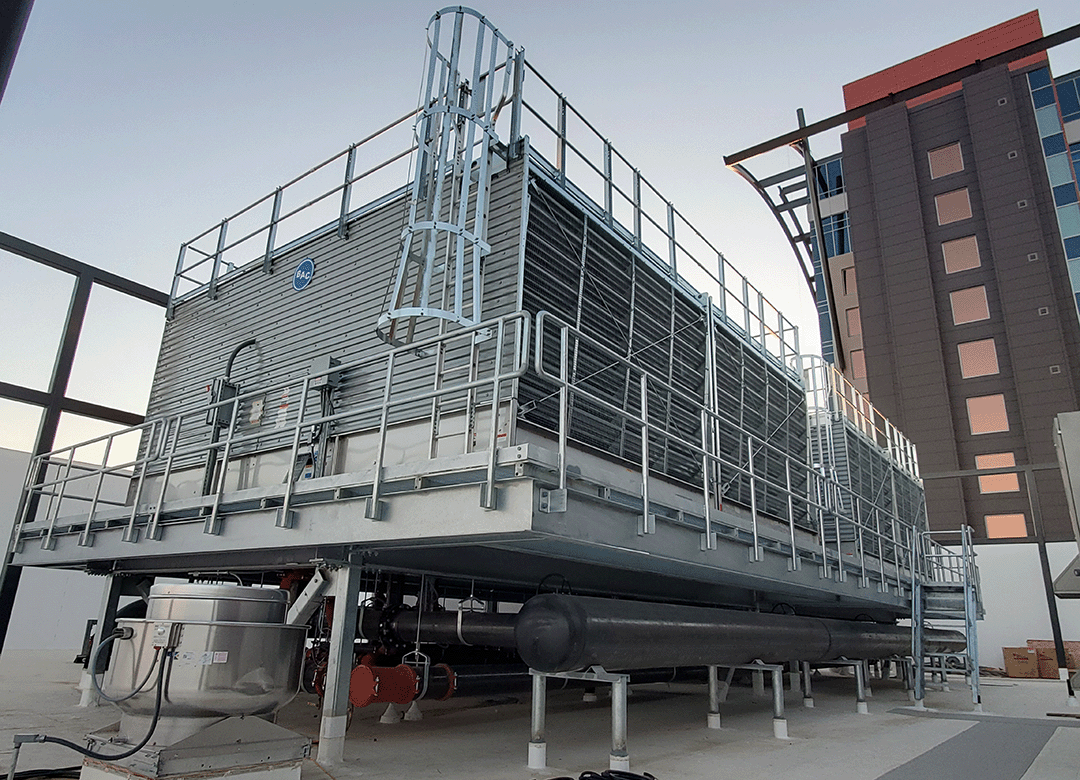 Hybrid Wet Dry Cooling Tower with High Efficient & Energy Saving